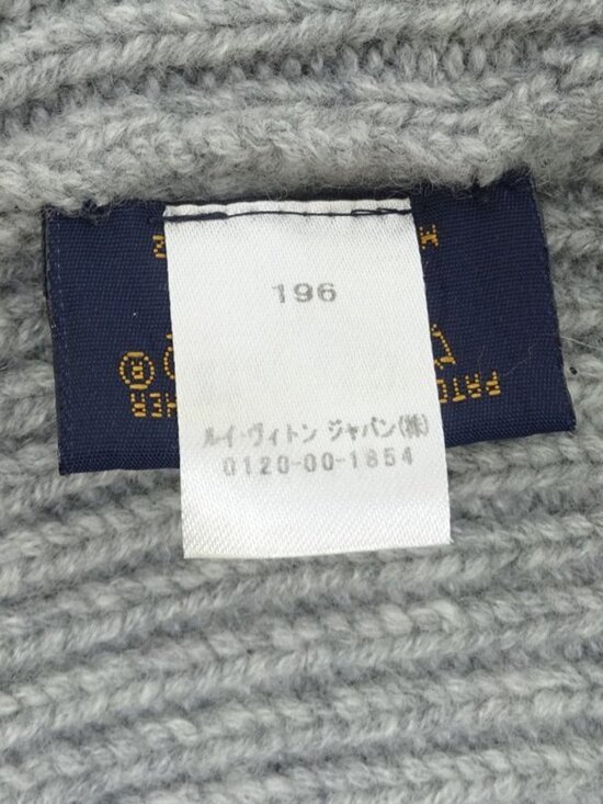 Louis Vuitton Knit Cap Cashmere Gray main image 4